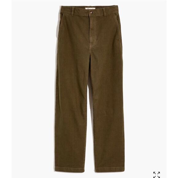 Madewell Balloon Pants in Kale - Picture 1 of 15